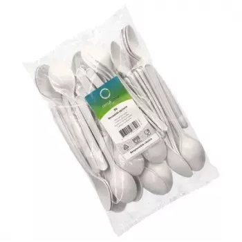Wegwerp soeplepel Papstar 96432 polypropyleen wit 50 stuks