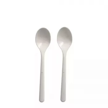 Wegwerp soeplepel Papstar 96434 polypropyleen wit 50 stuks