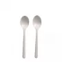 Wegwerp soeplepel Papstar 96434 polypropyleen wit 50 stuks