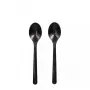 Wegwerp koffielepel Papstar 96438 polypropyleen zwart 50 stuks