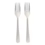 Wegwerpvorken Papstar 96462 polypropyleen 100 stuks wit 190 mm