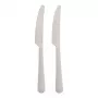 Wegwerpmessen Papstar 96463 wit polypropyleen 197 mm
