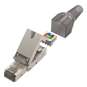 Hama 00200773 Cat6a afgeschermde RJ45-connector, gereedschapsloos