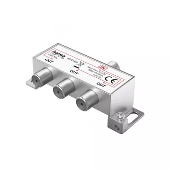 Hama 00205350 kabel-splitter/combiner zilver
