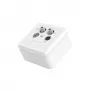 Hama 00205354 antenneaansluitdoos 2x SAT + TV + radio wit