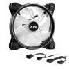 XPG HURRICANE 120 ARGB PWM zwart, ventilator, 12 cm, 600 RPM, 2000 RPM, zwart
