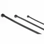 Hama 00221002 kabelbinderset, 2,5x100/150/200 mm, zwart, 150 st.
