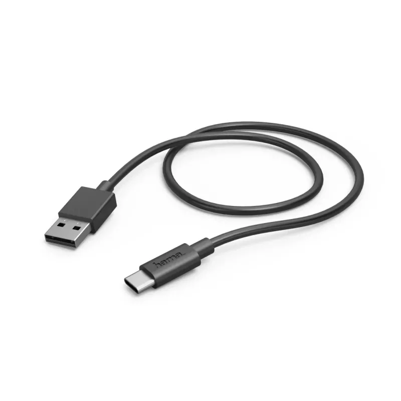 Hama 00201705 USB-kabel USB 2.0 0,5 m USB-A USB-C zwart