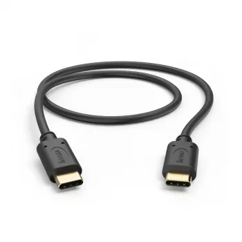 Hama 00201706 USB-kabel USB 2.0 0,5 m USB-C zwart