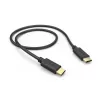 Hama 00201706 USB-kabel USB 2.0 0,5 m USB-C zwart