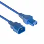 Netkabel ACT AK5337 3 m C14 C15 250 V 10 A