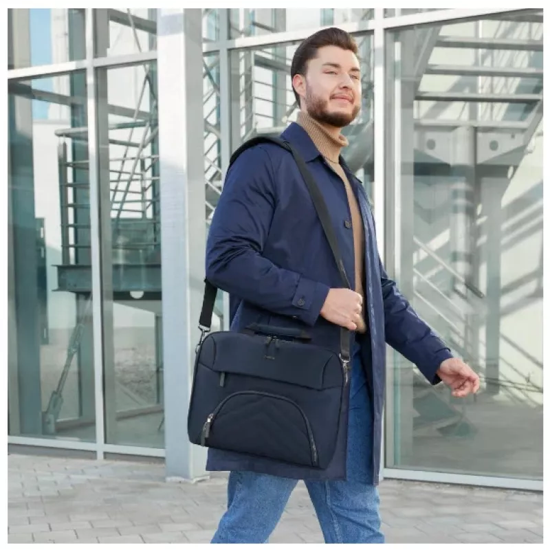 Hama Premium Lightweight 41,1 cm (16,2 inch) toploader-tas blauw