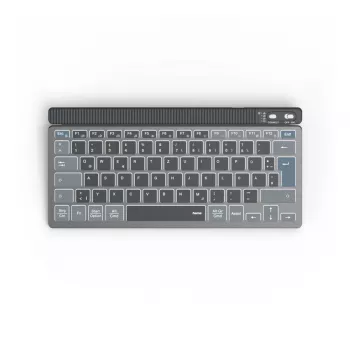 Hama WK-700 toetsenbord home/office Bluetooth QWERTZ Duits antraciet, zwart, blauw
