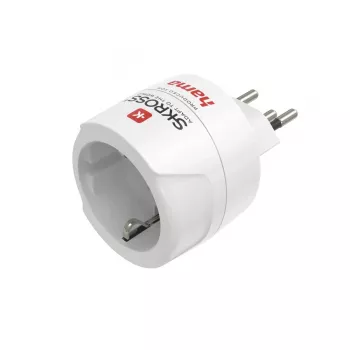 Hama 00223484 netstekker-adapter type J type C (eurostekker) wit