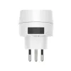 Hama 00223484 netstekker-adapter type J type C (eurostekker) wit