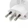 Hama 00223484 netstekker-adapter type J type C (eurostekker) wit