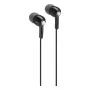 Hama Gloss II hoofdtelefoon bedraad in-ear muziek zwart, donkergrijs