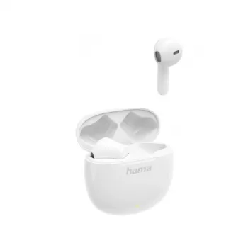 Hama Action One headset True Wireless Stereo (TWS) in-ear gesprekken/muziek Bluetooth wit