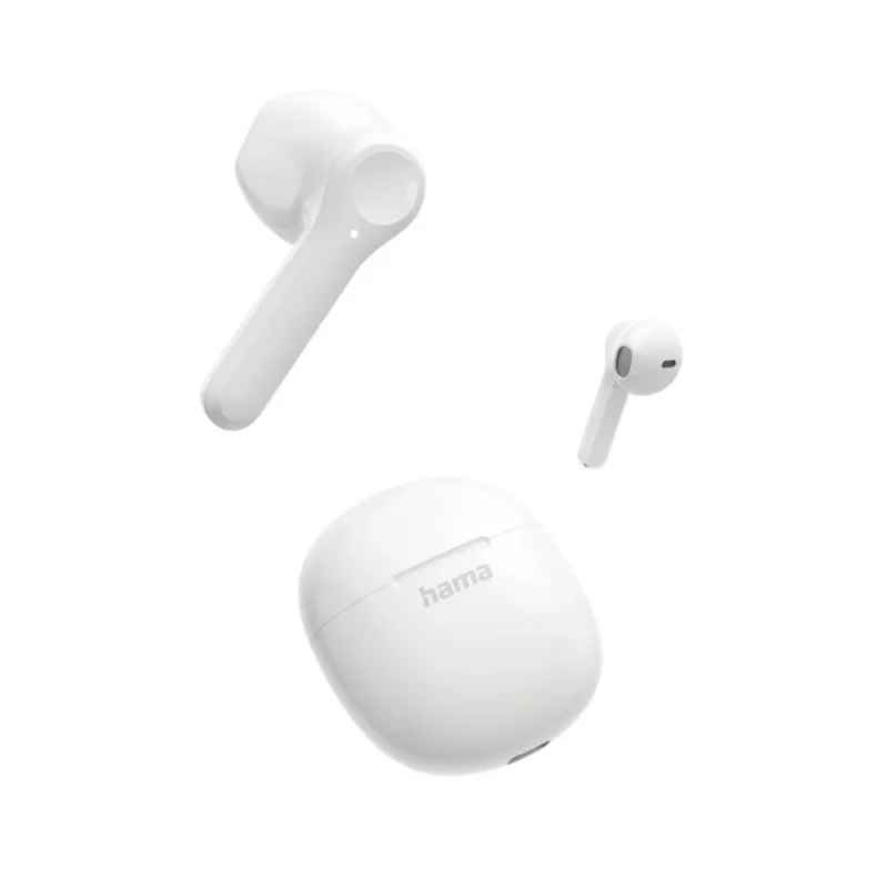 Hama Action One headset True Wireless Stereo (TWS) in-ear gesprekken/muziek Bluetooth wit