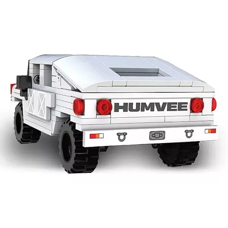 Jamara CaDA Humvee 402853 bouwsteenset, 1:24, wit