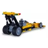 JAMARA CaDA Drag Racing 1:24 bouwsteenset, geel