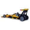 JAMARA CaDA Drag Racing 1:24 bouwsteenset, geel