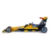 JAMARA CaDA Drag Racing 1:24 bouwsteenset, geel