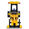 JAMARA CaDA Drag Racing 1:24 bouwsteenset, geel