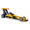 JAMARA CaDA Drag Racing 1:24 bouwsteenset, geel