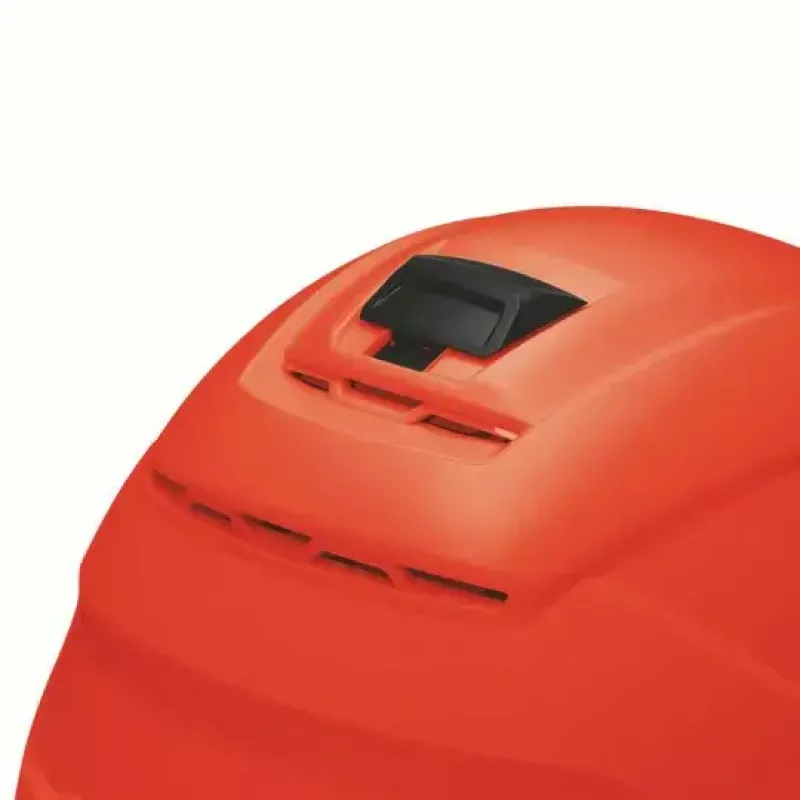 Veiligheidshelm UVEX 9731333 — HDPE-kunststof, rood, verstelbaar 51–65 cm