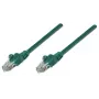 Intellinet netwerk-patchkabel, Cat6, 2 m, groen, CCA, U/UTP, PVC, RJ45, vergulde contacten, snagless, trekontlasting, levenslange garantie