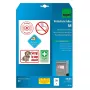 Zelfklevend printeretiket Sigel IF140