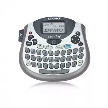 DYMO LetraTag ® 100T - labelapparaat QWZ, QWERTZ, thermisch direct / thermotransfer, grijs