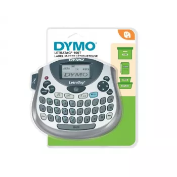 DYMO LetraTag ® 100T - labelapparaat QWZ, QWERTZ, thermisch direct / thermotransfer, grijs