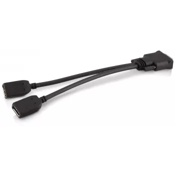 HP DMS-59 naar Dual DisplayPort-kit, DMS, 2 x DisplayPort, stekker, bus, zwart, stekker/bus