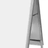 Nobo Essence A2 A-frame stoepbord, zilver, aluminium, 485 mm, 850 mm