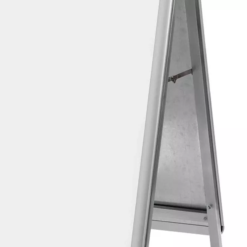 Nobo Essence A2 A-frame stoepbord, zilver, aluminium, 485 mm, 850 mm