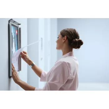 Nobo Essence A2 posterframe vervangende afdekking, bordenhouder/informatiebord vervangende afdekking, 420 mm, 0,2 mm, 594 mm