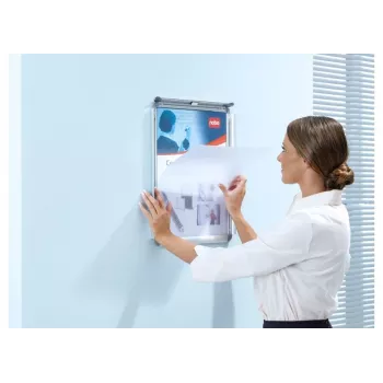 Nobo Essence A2 posterframe vervangende afdekking, bordenhouder/informatiebord vervangende afdekking, 420 mm, 0,2 mm, 594 mm