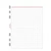 Avery Zweckform Chronoplan 50304 geruite navulbladen voor A5-planner, 50 vellen, 80 g/m²