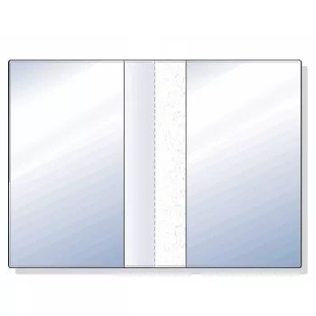 Rexel pasjeshouder - creditcard, liggend, polypropyleen (PP), transparant, A8, 72 g, 25 st.