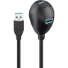 USB 3.0-verlengkabel Goobay 95918 zwart