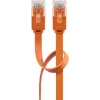 Platte patchkabel Goobay CAT 6 U/UTP oranje 1,5 m