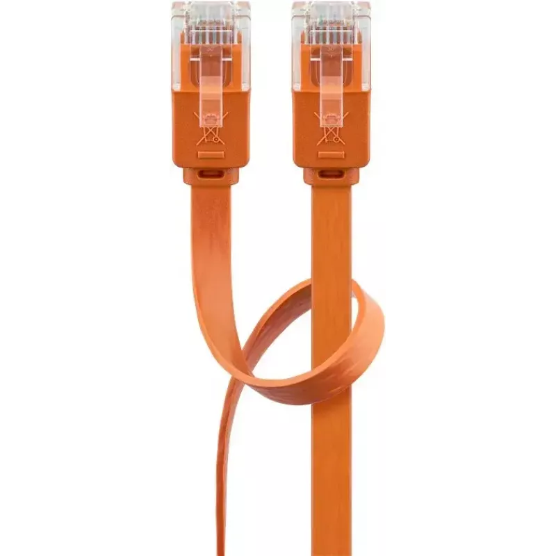 Platte patchkabel Goobay CAT 6 U/UTP oranje 1,5 m