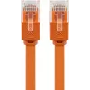 Platte patchkabel Goobay CAT 6 U/UTP oranje 1,5 m