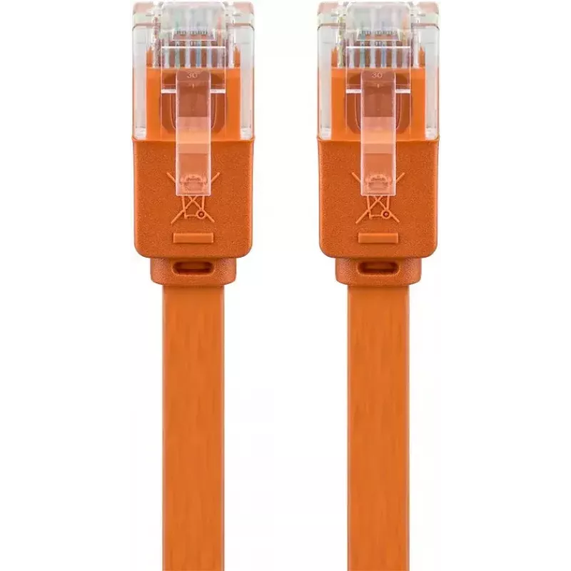 Platte patchkabel Goobay CAT 6 U/UTP oranje 1,5 m