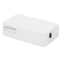 Manhattan 5-poorts Fast Ethernet-switch, kunststof, drie jaar garantie, doos