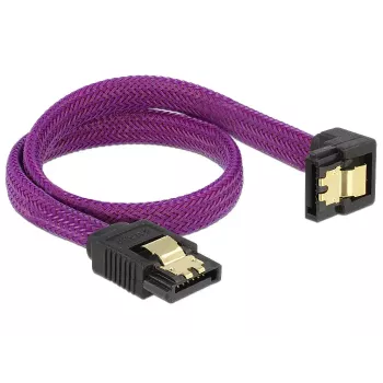 SATA-kabel DeLOCK 83695 0,3 m paars