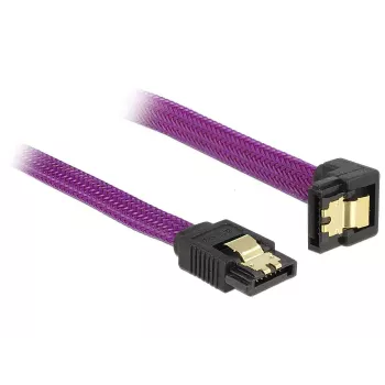 SATA-kabel DeLOCK 83695 0,3 m paars