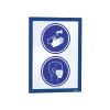 Magneetframe A4 Durable DURAFRAME blauw